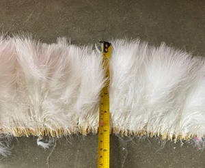 Adornos de costura para disfraces artesanales, pluma de marabú verde de pavo, pluma de sangre teñida de pavo, adorno de pluma de marabú - Product Image 3