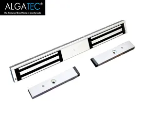 ALGATEC Double Surface 600lbs EM Lock with Magnetic Contact- (Unmonitored Version)