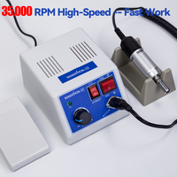 Équipement Dentaire Portable Micromoteur de Laboratoire Dentaire 35000 tr/min avec Pièce à Main Électrique