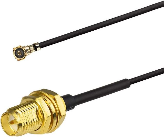 1.13 Cable U.FL to RP SMA Female Connector RF Pigtail