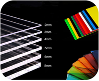 GOKAI Fabrication de feuilles acryliques découpées sur mesure de haute qualité OEM