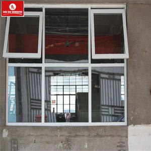 Ventanas colgantes superiores de arco de PVC/UPVC de alta calidad Diseño impermeable e <span class=keywords><strong>invisible</strong></span> para precio de baño - Product Image 6