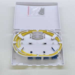 Caja de Distribución de Fibra Óptica ABS Ligera de 4 Puertos con Adaptador SC/UPC, Se Acepta Logotipo Personalizado - Product Image 4