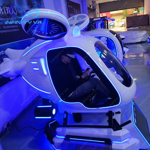 Nuevo diseño Vr Flight Simulator Helicóptero <span class=keywords><strong>Realidad</strong></span> <span class=keywords><strong>virtual</strong></span> Avión Simulador Juego 9D Vr Cockpit 360 Aircraft Vr Flying Chair - Product Image 6