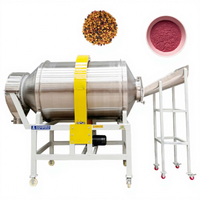 Mélangeur rotatif industriel pour l'aromatisation du thé et la peinture en poudre, mélange doux pour les matériaux granulaires