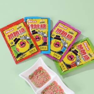 Bonbons pétillants colorés personnalisés, saveurs variées en un seul sachet, bonbons sauteurs, vente en gros, bonbons <span class=keywords><strong>de</strong></span> fête, promotion - Product Image 4