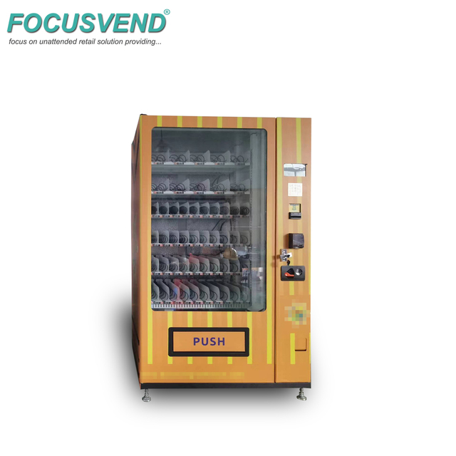 Premium Smart 7" LCD Vending Machine with Adjustable Refrigeration SDK Function
