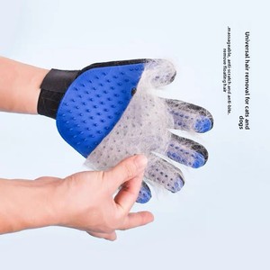 Guantes Suaves para Mascotas, para Eliminar el Pelo de Perros y Gatos, Cepillo para Mascotas, Suministros de Aseo, Removedor de Pelusas, Guantes de Limpieza y Masaje, TPR+Tejido de Malla - Product Image 3