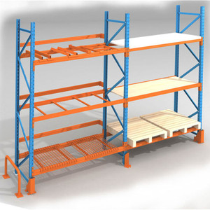 מתלה מזרן כבד stacked עבור אחסון מחסנים מדפים - Product Image 1