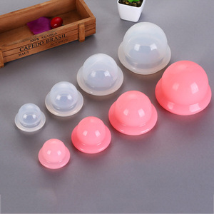 Silicone Cupping <b>Set</b> Size 4 For Face And Foot <b>Massage</b> Health Care Tool - Product Image 2