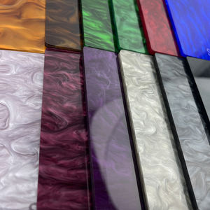 JERY DIY Découpe au laser Planche à paillettes Verre organique Perle brillante Feuille acrylique nacrée - Product Image 4