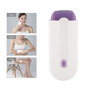 Depiladora de inducción inteligente para mujer al por mayor, depiladora automática rotativa con luz azul para depilación facial, de piernas y labios - Product Image 5