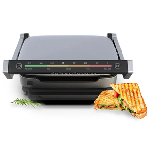 Aifa Digital grill <span class=keywords><strong>tostapane</strong></span> con display LCD touch <span class=keywords><strong>tostapane</strong></span> bistecca/sandwich/Burger griglia digitale Panini barbecue griglia elettrica - Product Image 1