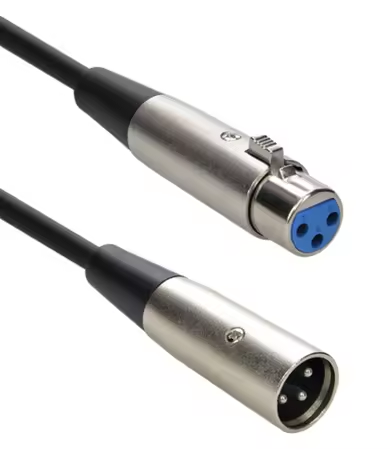 3 Pin XLR Male to Female XLR Microphone Cable for Audio Recording Studio Speaker