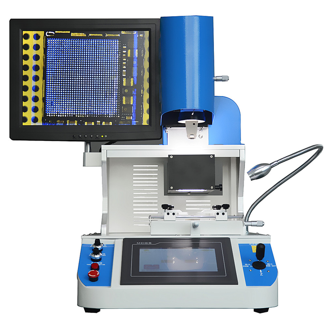 Professional PLC Motor Automatic BGA Rework Station BGA Reballing Machine for iPhone PCB Motherboard IC Chip Solder Repair