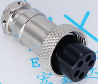 Connecteur Électrique GX16 OD 16 MM pour Câble d'Alimentation Aéronautique, Prise Mâle/Femelle à 2/3/4/5/6/7/8/9/10 Broches, Paire de Connecteurs
