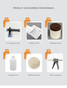 Máquina Pulidora de Pantalla LCD TBK 938 OCA, Máquina de Reparación de Arañazos en Pantalla de Vidrio, Máquina de Pulido de Pantalla <span class=keywords><strong>para</strong></span> Restauración de Teléfonos - Product Image 6