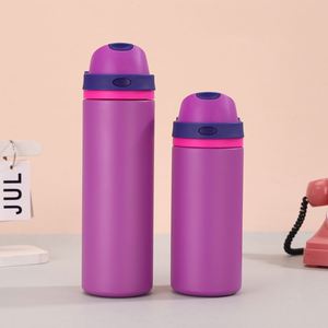 Cross-border New-style Double-handle Bouncy Vacuum <b>Insulated</b> 304 Stainless Steel Thermos <b>Mug</b> 12 Hours Thermal Portable - Product Image 4