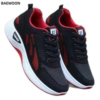 BAEWOON B34 Chaussures décontractées pour hommes à semelle rehaussante, en maille respirante, pour le travail, le sport, la course et la marche