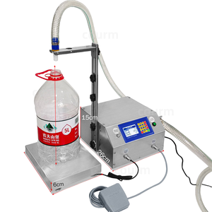 Tự động bán tự động có ga làm đầy chất lỏng Máy Bơm kiểm soát kỹ thuật số trọng lượng 1 năm bảo hành chai Nước Kem - Product Image 5