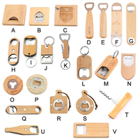 Ouvre-bouteille en bois personnalisé pour mariage, bar, tire-bouchon, cadeau de fête, promotion, publicité, ouvre-bouteille à poignée en bois, porte-clés