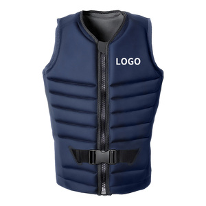 وصل حديثًا ، سترة حياة ، سترة صدرية تأثير التزلج على الماء ، سترة نجاة من النيوبرين ، سترات نجاة خفيفة الوزن لركوب الأمواج - Product Image 1