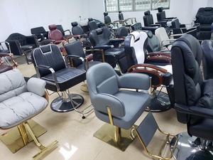 كرسي صالون تجميل فاخر من ANTLU، كرسي غسيل شعر، كرسي حلاقة، كرسي صالون وردي - Product Image 6