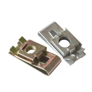 Prix de gros, attaches de <span class=keywords><strong>Cage</strong></span> carrées, ressort en cuivre, serrure de serrage en acier, écrou de Clip en U M5 avec vis - Product Image 4