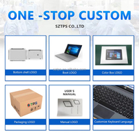 Ordinateur portable Mini TPS 11,6 pouces Windows 10/11 double cœur Processeur Intal LPDDR4x Wifi 4G/8G/12G Options Nouveau et de haute qualité