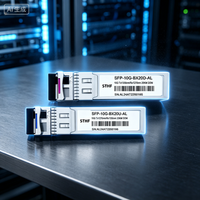 Module optique SFP+ BiDi 10G SFP-10G-BX20U/BX20D-AL Tx1270/Rx1330 20km LC Monofibre