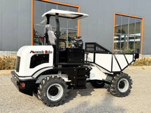 MOUNTAIN RAISE Camión volquete de 2 toneladas con parte superior abierta, Camión volquete personalizable Cargador de ruedas Diesel Hidráulico Kipper Volquete Camión volquete - Product Image 2