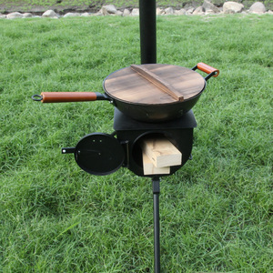 Meilleure cuisinière à bois pliable en acier pour campeurs - Portable, 20L, étanche, chauffage extérieur toutes saisons - Product Image 3