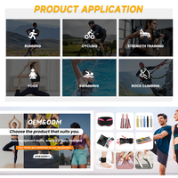 Sangles de cheville personnalisées pour équipement de fitness, sangles de cuisse et de jambe pour poulie, cordes de traction pour fessiers