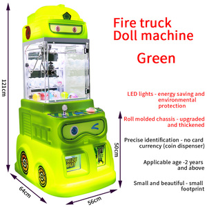 Fábrica al por mayor niños Mini muñeca garra máquina de juego que funciona con monedas pequeño juguete Grabber grúa garra máquinas con - Product Image 3