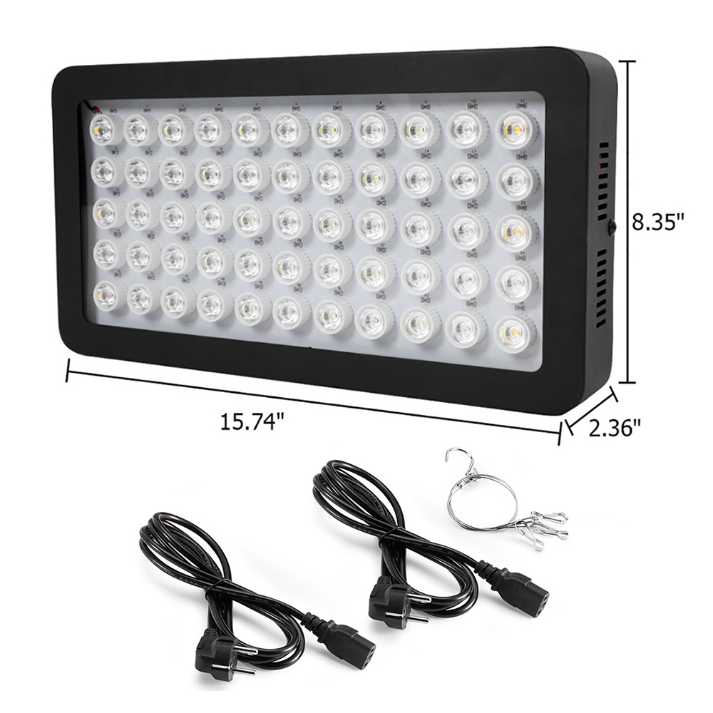 165W Dimmable LED Aquarium Light Fish Tank Marine Reef Coral Lamp