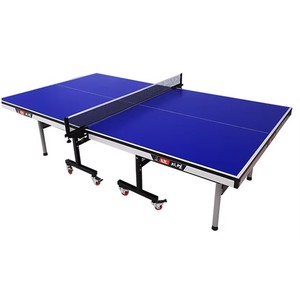 Single Folding Mobile <b>Table</b> Tennis <b>Table</b> 18mm Top 40x60mm Frame With <b>Wheels</b> <b>For</b> Home Training And Competition - Product Image 3