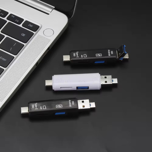 Hot bán 5 trong 1 USB OTG Đầu đọc thẻ tương thích-SD TF đa đầu đọc thẻ Nhà Văn cho điện thoại di động máy tính bảng - Product Image 5