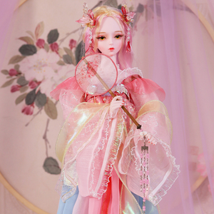 Poupées Bjd <span class=keywords><strong>pour</strong></span> filles en plastique de rêve, hauteur de 60 cm, 24 pouces, <span class=keywords><strong>pour</strong></span> faire soi-même les coiffures et le maquillage - Product Image 3