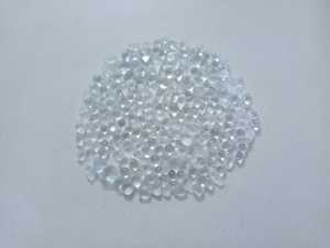 Superbes perles de verre cristal bleu cobalt rondes polies à la machine Graviers de décoration nature en vrac - Product Image 6