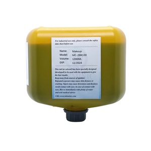 Encre noire compatible IC-2BK130 825 ml et solvant MC-2BK130 1200 ml pour imprimante CIJ AX350I - Product Image 1