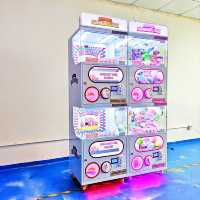 Distributeur de capsules Gacha double couche à prix de gros, 1 pièce = 1 jeu, avec personnalisation de la marque pour centre commercial