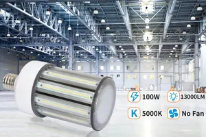 100W 5000K אור יום 13000lm E39 אנרגיה-חיסכון led אור גופי רחוב למעלה הודעה led קופסא נעליים תירס הנורה