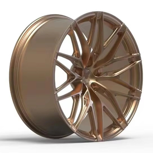 Cerchi in Lega di Alluminio Forgiati Personalizzati S21-02 Bronzo Opaco per BMW X3M X4M Audi RS6 RS7 Porsche Cayenne Macan Panamera <span class=keywords><strong>Taycan</strong></span> - Product Image 1