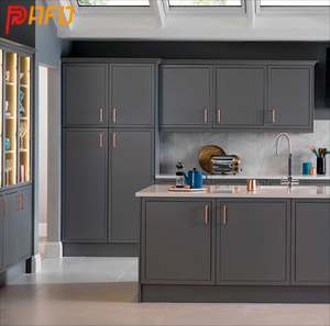 Gabinetes de Cocina Modulares de Alta Gama con Acabado de Laca Mate Acrílica, Incluye Grifo, Fregadero, Bisagras, Laminado de Mármol Artificial, 5 Años de Garantía - Product Image 1