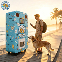 Estación de Lavado Comercial para Perros con Pantalla Táctil SDK y Múltiples Opciones de Pago - Limpiador de Mascotas Automatizado para Operación 24/7