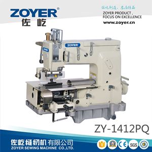 จักรเย็บผ้าโซ่ 12 เข็ม รุ่น Zuoyi ZY1412PQ แบบตั้งโต๊ะอเนกประสงค์ สำหรับตกแต่งผ้า - Product Image 4