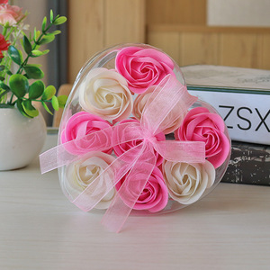 Caja de 9 Jabones de Rosas, Flores Artificiales para el Día de San Valentín, Regalos Creativos, Disponibles en Stock - Product Image 4