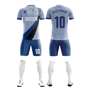Completo Sportivo <span class=keywords><strong>da</strong></span> <span class=keywords><strong>Calcio</strong></span> in Poliestere per Sublimazione, Taglie Forti, Traspirante, Asciugatura Rapida, per Studenti Universitari, Uomo e <span class=keywords><strong>Donna</strong></span> - Product Image 1