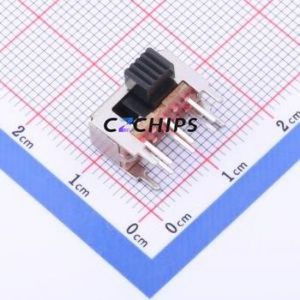 SK-22H09-G040 Slide Switch Bent Lead Through Hole-10P,14x8.5mm Switch Double Pole Double Throw Rectangle Pin Header PC Pin 14mm - Product Image 1