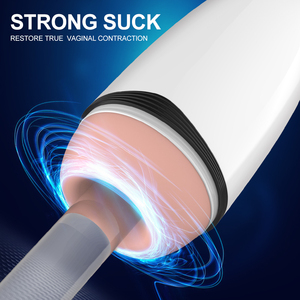 Nouvelle ventouse d'avion mâle clip aspiration masturbateur <span class=keywords><strong>gorge</strong></span> profonde entièrement automatique télescopique électrique masturbateur tasse - Product Image 6